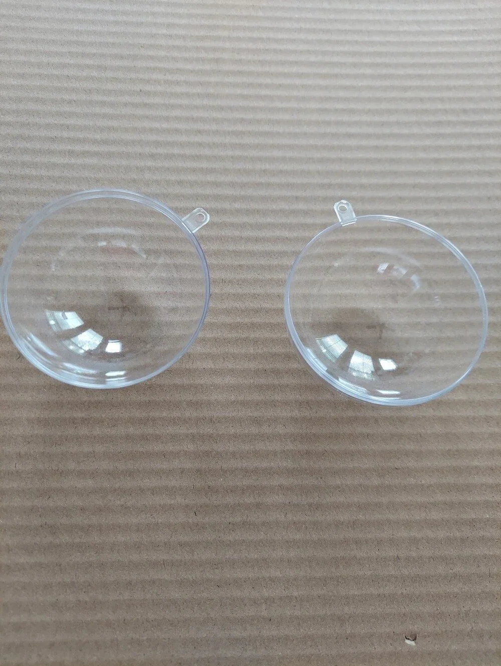 NWT Mangelsens Clear Ball Ornament Lot (22)--Ornament - Decoration 70mm (2 3/4